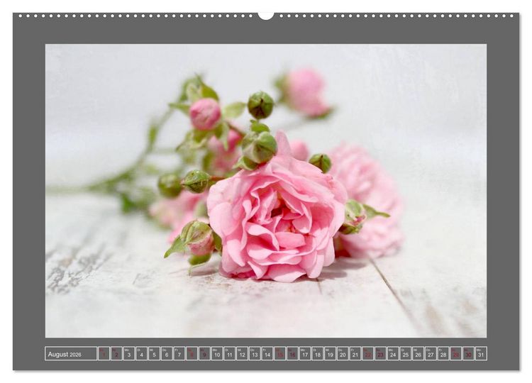 Produktbild: Blumen f&uuml;r dich (Wandkalender 2026 DIN A2 quer), CALVENDO Monatskalender