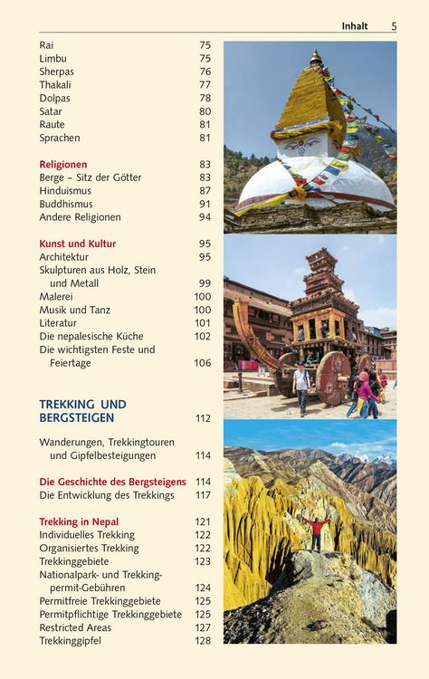 Produktbild: TRESCHER Reisef&uuml;hrer Nepal