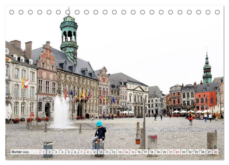 Produktbild: Circuit en Wallonie (Calendrier de bureau 2026 DIN A5 vertical), CALVENDO calendrier mensuel