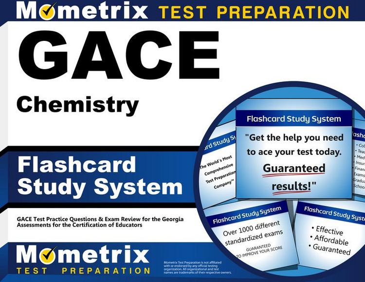 Produktbild: Gace Chemistry Flashcard Study System