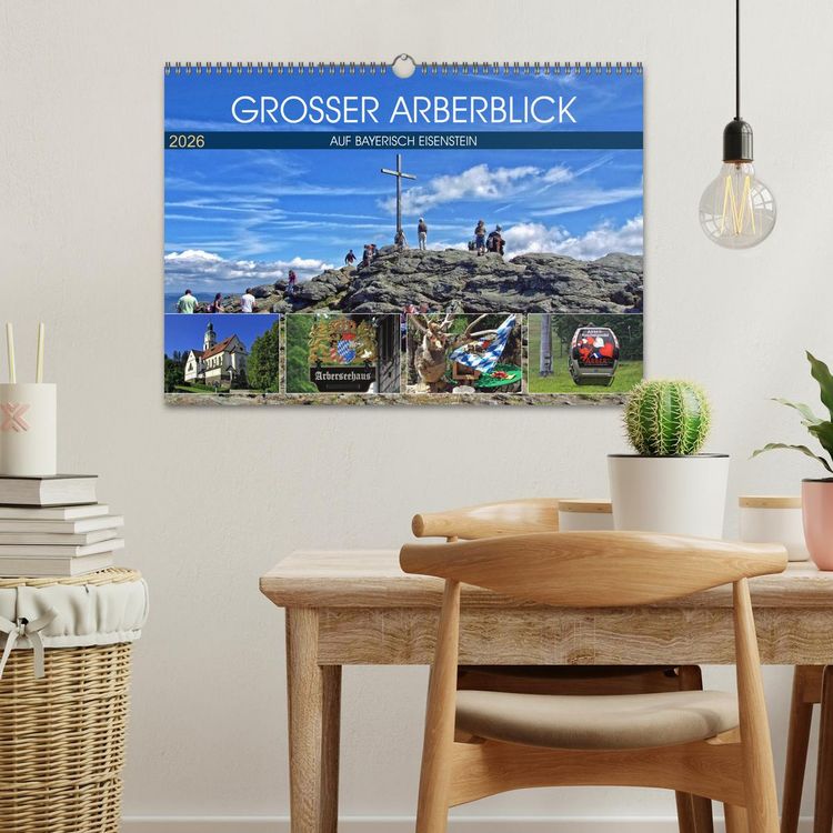 Produktbild: Grosser Arberblick auf Bayerisch Eisenstein (Wandkalender 2026 DIN A3 quer), CALVENDO Monatskalender