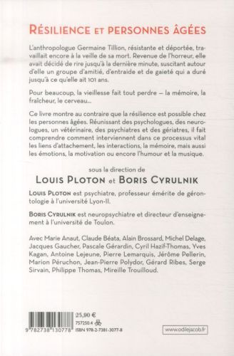 Produktbild: R&eacute;silience et personnes &acirc;g&eacute;es