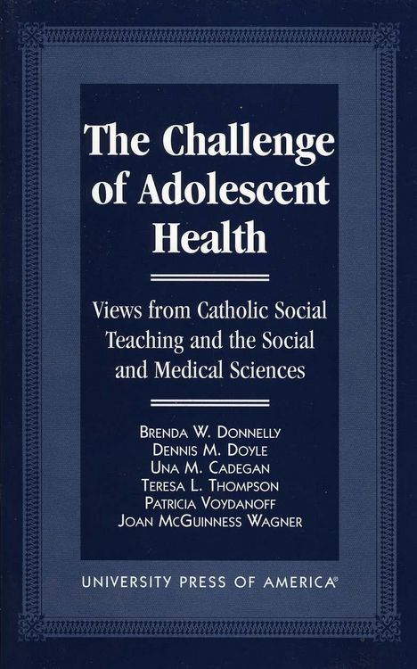 Produktbild: Donnelly, B: Challenge of Adolescent Health