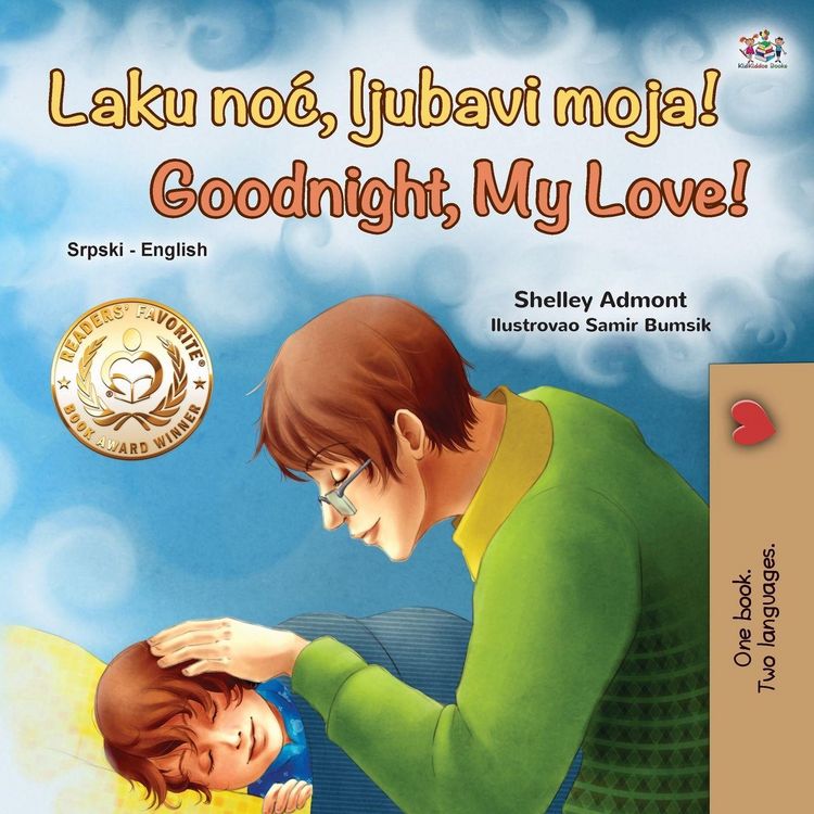 Produktbild: Goodnight, My Love! (Serbian English Bilingual Book for Kids - Latin alphabet)