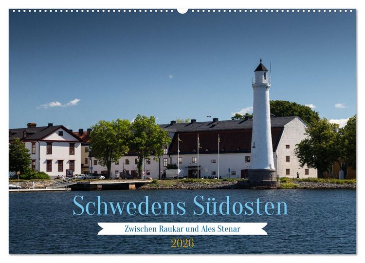 Produktbild: Schwedens S&uuml;dosten (Wandkalender 2026 DIN A2 quer), CALVENDO Monatskalender