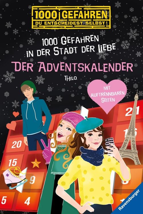 Produktbild: 1000 Gefahren - Der Adventskalender - 1000 Gefahren in der Stadt der Liebe