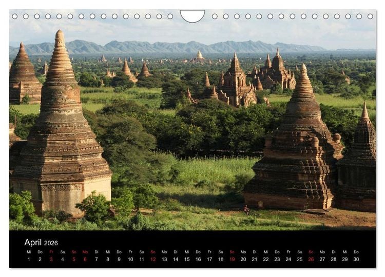Produktbild: Wheels (Wandkalender 2026 DIN A4 quer), CALVENDO Monatskalender