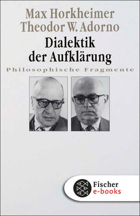 Produktbild: Dialektik der Aufkl&auml;rung
