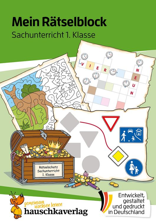 Produktbild: Mein R&auml;tselblock Sachunterricht 1. Klasse
