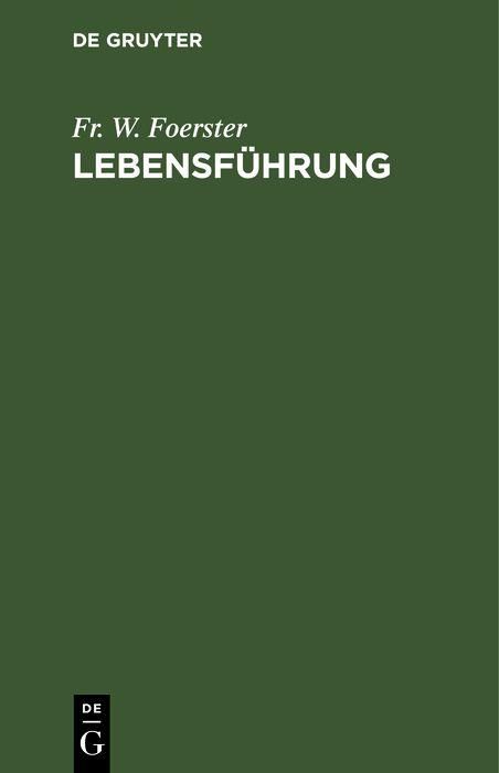 Produktbild: Lebensf&uuml;hrung