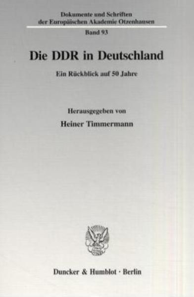 Produktbild: Die DDR in Deutschland.