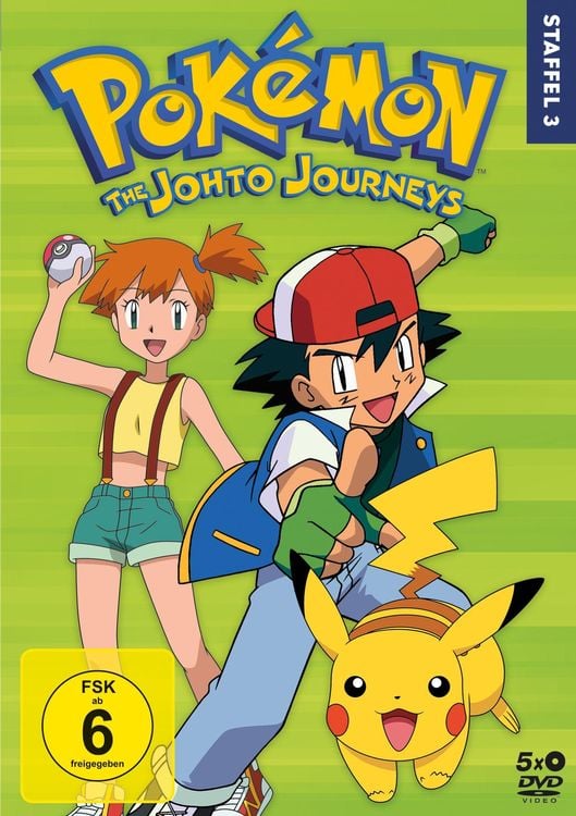 Produktbild: Pokémon - Staffel 3: Die Johto Reisen [5 DVDs]