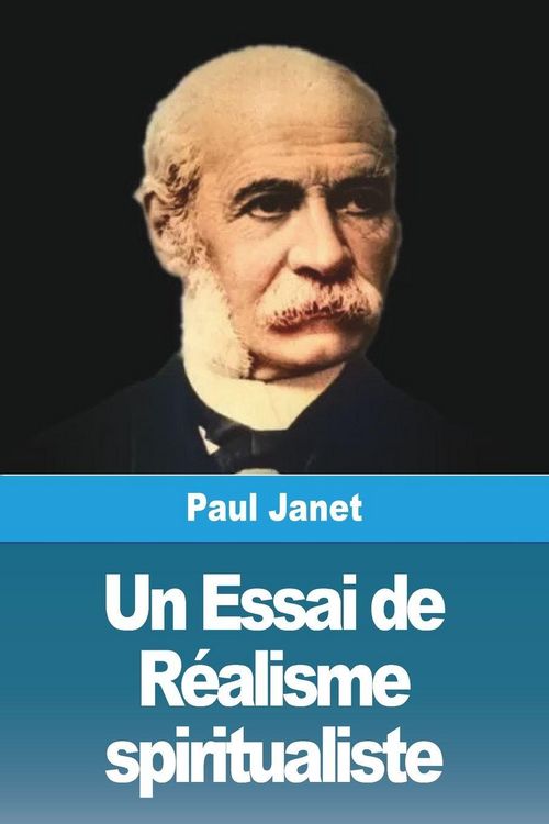 Produktbild: Un Essai de R&eacute;alisme spiritualiste