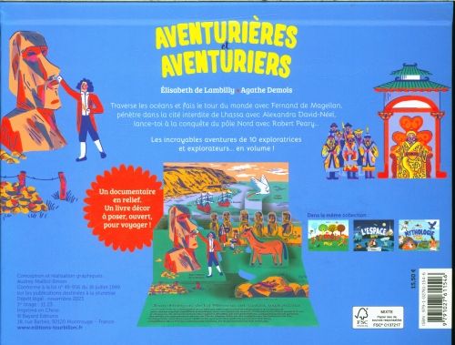 Produktbild: Aventuri&egrave;res et aventuriers en relief