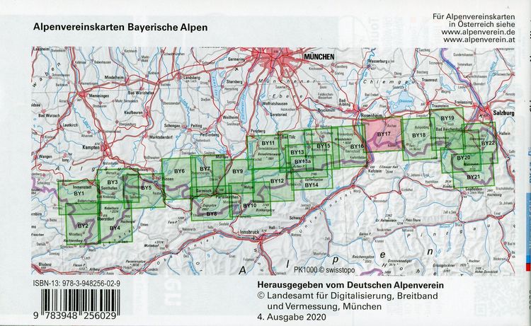 Produktbild: Chiemgauer Alpen, West, Hochries, Geigelstein