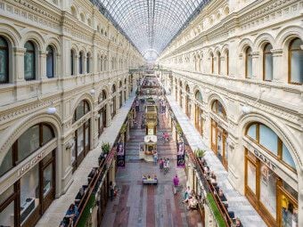 Produktbild: CALVENDO Puzzle Kaufhaus GUM (Moskau) | 1000 Teile Lege-Gr&ouml;&szlig;e 64x48cm Foto-Puzzle f&uuml;r gl&uuml;ckliche Stunden