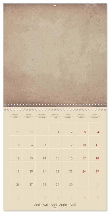 Produktbild: Vintage DIY Craft Calendar (Wall Calendar 2027 12 &times; 12 Inch) CALVENDO 12 Month Wall Calendar