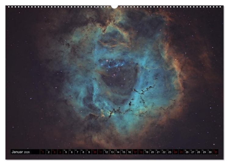 Produktbild: Ein Streifzug durch das Universum (Wandkalender 2026 DIN A2 quer), CALVENDO Monatskalender