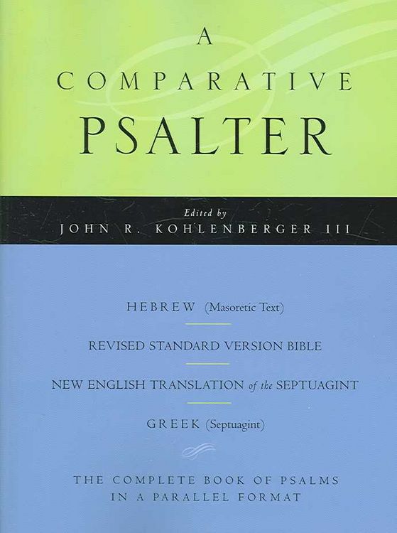 Produktbild: A Comparative Psalter