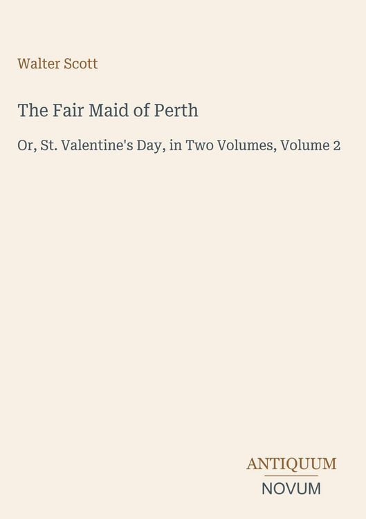 Produktbild: The Fair Maid of Perth