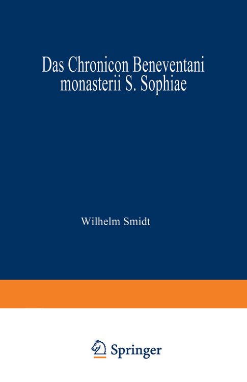 Produktbild: Das Chronicon Beneventani monasterii S. Sophiae