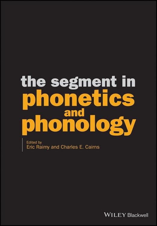 Produktbild: The Segment in Phonetics and Phonology