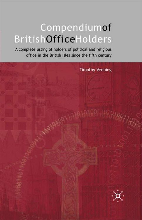 Produktbild: Compendium of British Office Holders