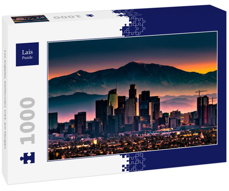 Produktbild: Lais Puzzle Los Angeles, Kalifornien, USA, am Morgen 1000 Teile