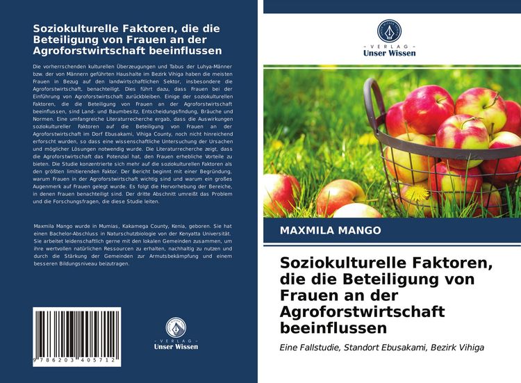 Produktbild: Soziokulturelle Faktoren, die die Beteiligung von Frauen an der Agroforstwirtschaft beeinflussen