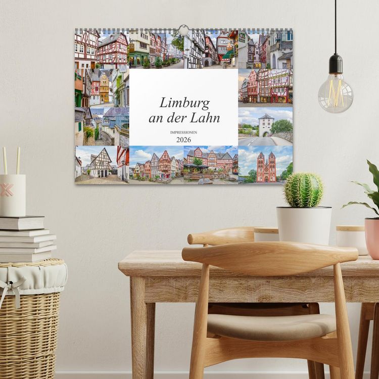 Produktbild: Limburg an der Lahn Impressionen (Wandkalender 2026 DIN A3 quer), CALVENDO Monatskalender