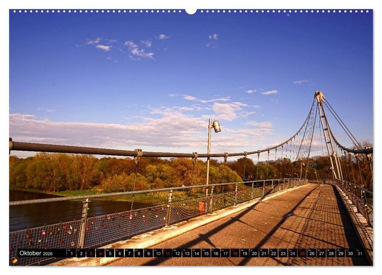 Produktbild: Magdeburg an der Elbe 2026 (Wandkalender 2026 DIN A2 quer), CALVENDO Monatskalender