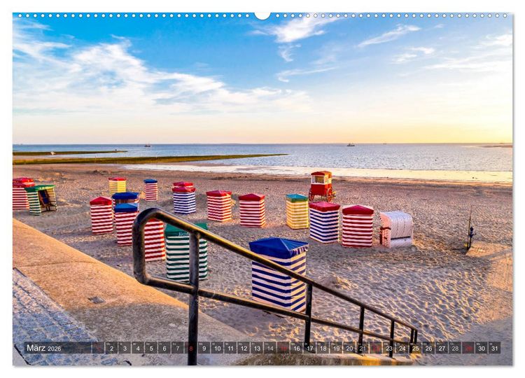 Produktbild: OSTFRIESLAND-LIEBE (hochwertiger Premium Wandkalender 2026 DIN A2 quer), Kunstdruck in Hochglanz