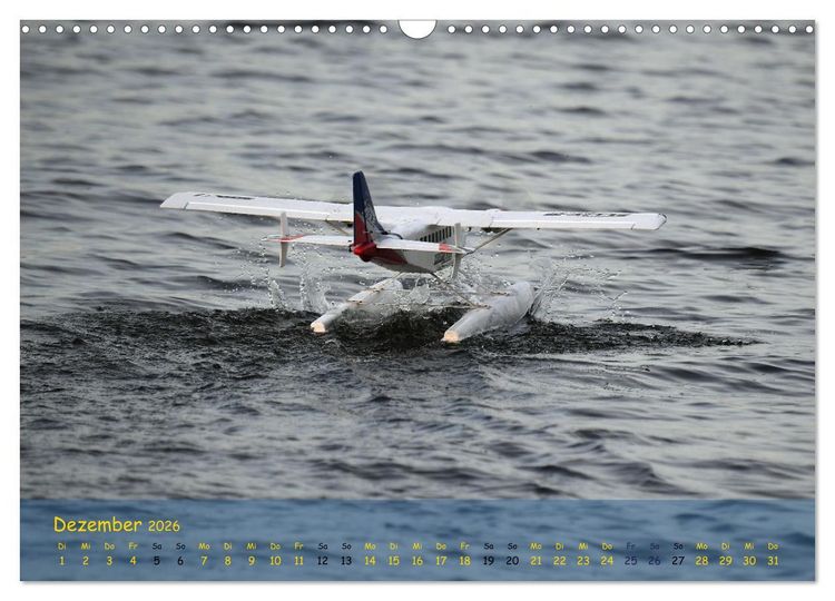Produktbild: Abenteuer Wasserflug (Wandkalender 2026 DIN A3 quer), CALVENDO Monatskalender