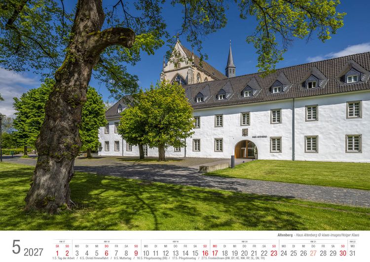 Produktbild: Altenberg 2027 Bildkalender A3 Spiralbindung