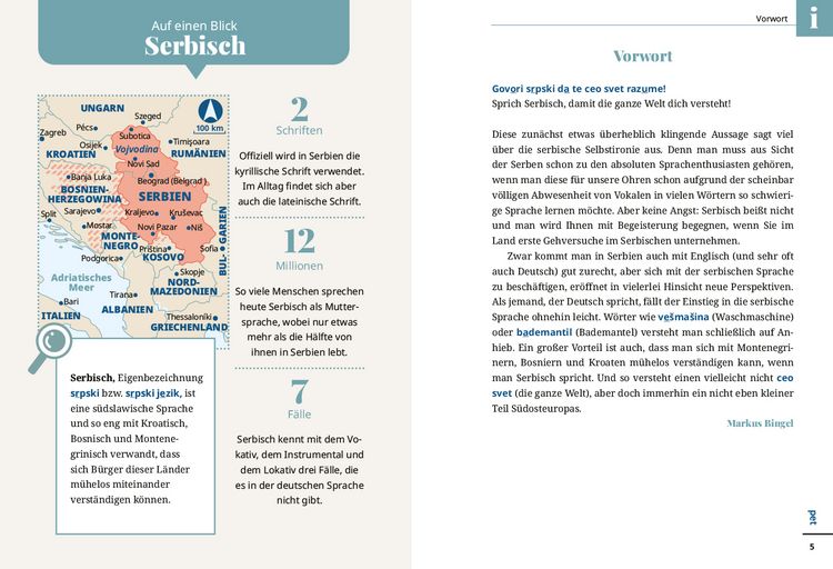 Produktbild: Reise Know-How Sprachführer Serbisch - Wort für Wort