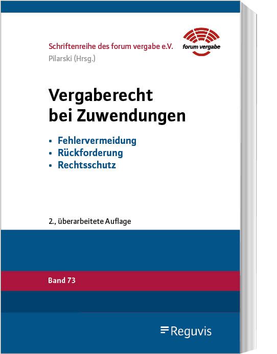 Produktbild: Vergaberecht bei Zuwendungen