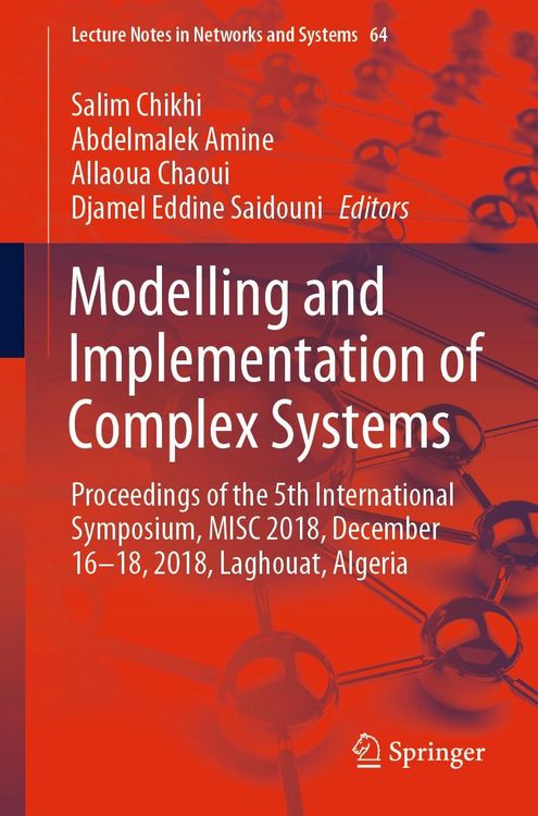 Produktbild: Modelling and Implementation of Complex Systems