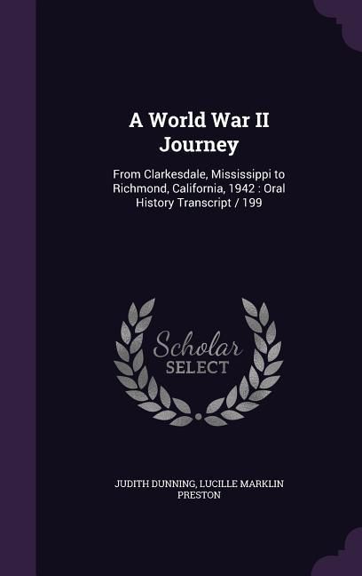 Produktbild: A World War II Journey
