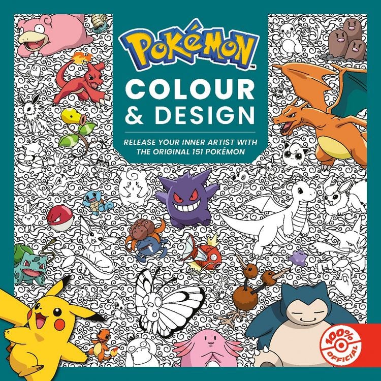 Produktbild: Pok&eacute;mon: POKMON COLOUR & DESIGN PB