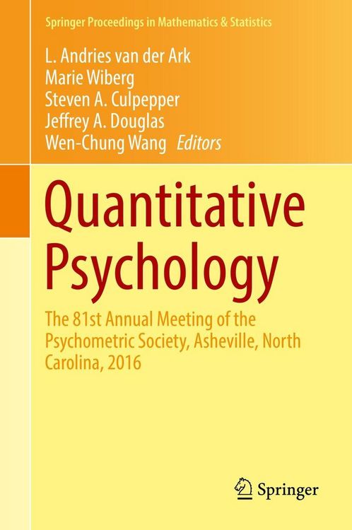 Produktbild: Quantitative Psychology