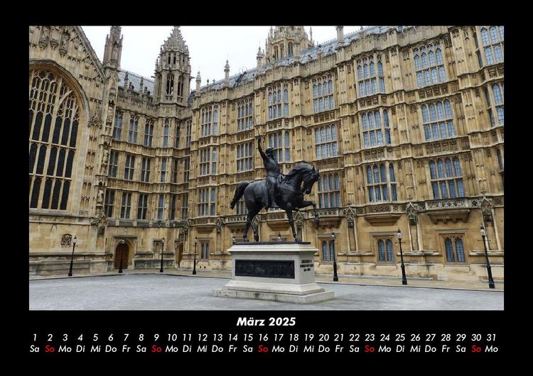 Produktbild: London - Impressionen 2025 Fotokalender DIN A3