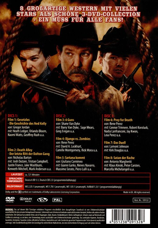 Western Box Vol. 3 Best of 70er Jahre bis heute (3 DVD-Edition)