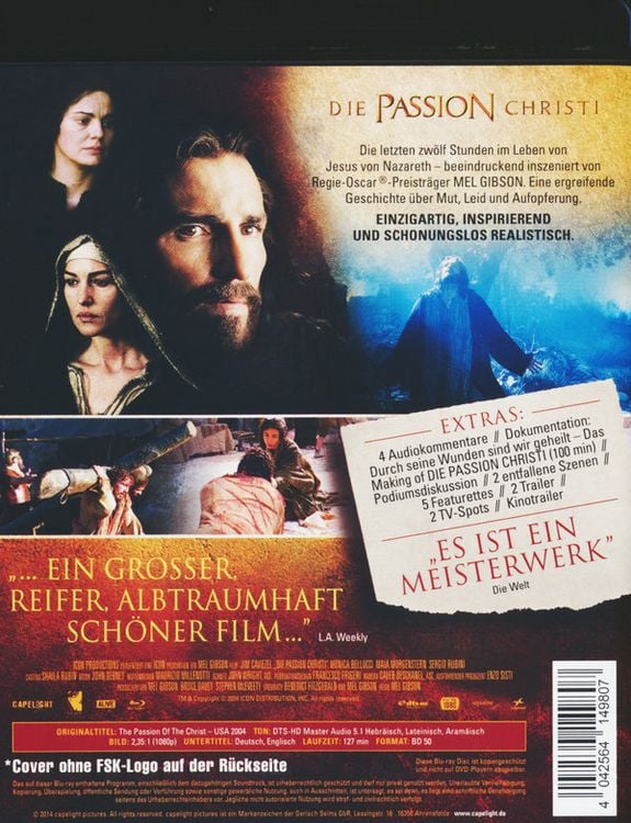 Produktbild: Die Passion Christi (OmU)