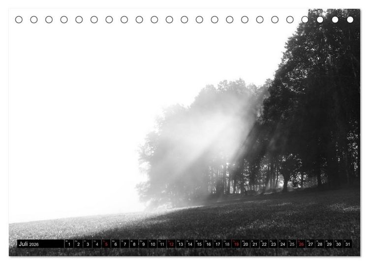 Produktbild: Die Magie der Stille (Tischkalender 2026 DIN A5 quer), CALVENDO Monatskalender