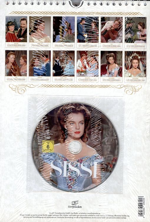 Produktbild: Sissi - Kalender 2026 inkl. DVD (Wandkalender / Fotokalender) (Filmjuwelen)