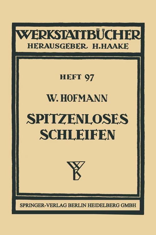Produktbild: Spitzenloses Schleifen