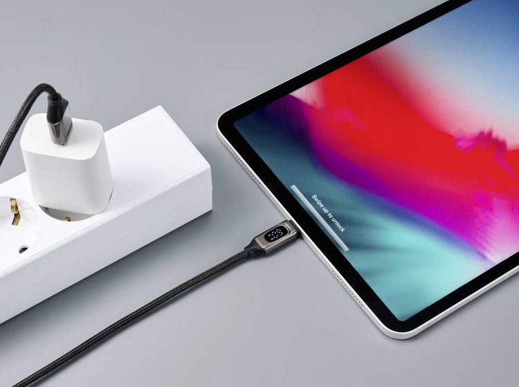 Produktbild: Renkforce USB-Kabel USB 2.0 USB-A Stecker, USB-C&reg; Stecker 0.50 m Silber (metallic) RF-6249500