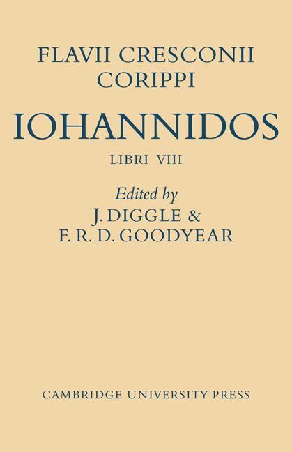 Produktbild: Flavii Cresconii Corippi Iohannidos
