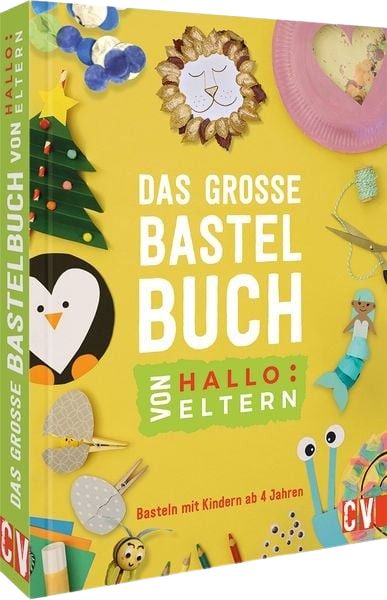Produktbild: Das gro&szlig;e Bastelbuch von Hallo:Eltern