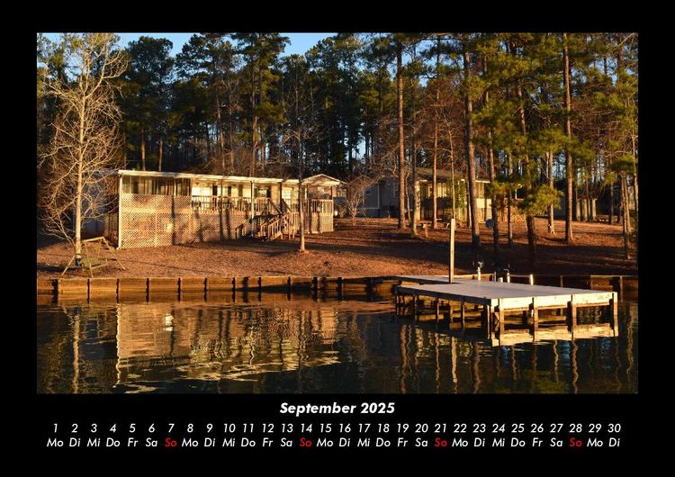 Produktbild: Seeblick 2025 Fotokalender DIN A3